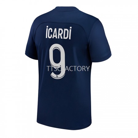 Fußballtrikots Paris Saint-Germain Icardi 9 2022-2023 Kurzarm Heimtrikotsatz kaufen
